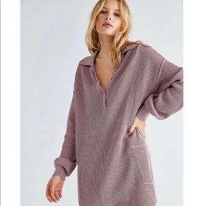 Free People Picnic Sweater Romper Sweet Whisper